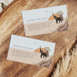 Cartão De Informações Um Pequeno Amendoim | Livros Safari para Bebê