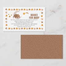 Um pequeno e bonito livro de Chá de fraldas de din