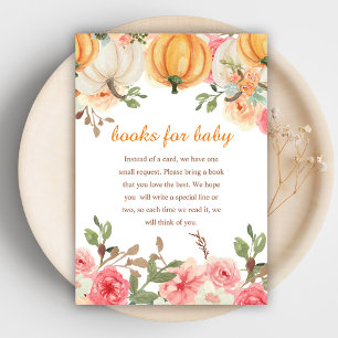 Cartão De Informações Um Pequeno Livro De Pumpkin Para Bebê
