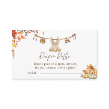 Uma Pequena Fralda De Abóbora Raffle, Laundry Boho