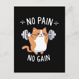 Cartão De Informações Vamos Construir Algum Músculo! Hora do Gym!