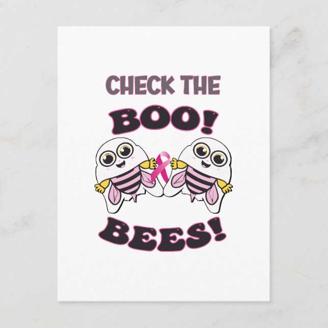 Cartão De Informações Verificação Da Consciência Do Cancer Da Mama (Frente)