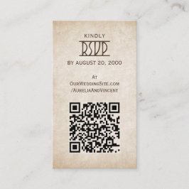 Cartão De Informações Viking Celtic Gamer Wedding