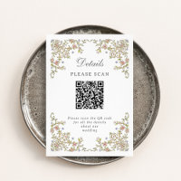 Vintage Garden | Detalhes de casamento com o códig