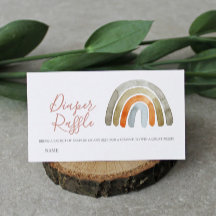 Watercolor Boho Chá de fraldas Arco-Íris Fralda Ra