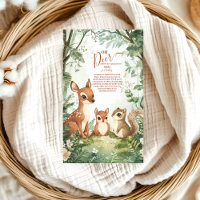 Watercolor Woodland Oh Deer Books para Bebê