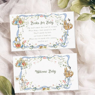 Cartão De Informações Wildflower Peter the Rabbit Livros para Bebê