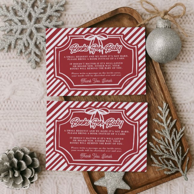 Cartão De Informações Winter Books for Baby Card Insert  (Criador carregado)