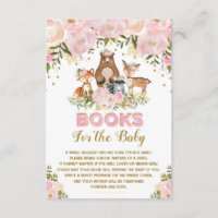 Woodland Baby Girl Blush Dourado Floral Traga um L