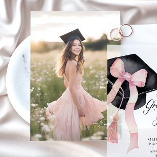 Cartão de inserção de fotos para placa de graduaçã