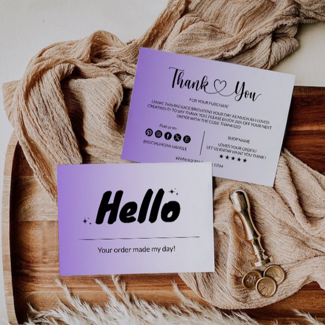 Cartão de Inserção de Pacote Empresarial Moderno (Criador carregado)