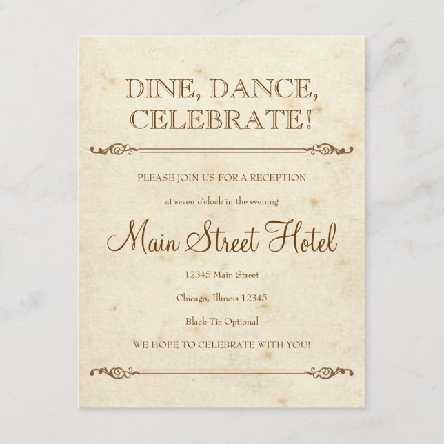 Cartão de Inserção de Recepção do Storybook (Frente)