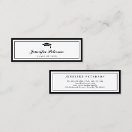 Cartão de Inserção de Script Clássico do Cartão de