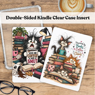 Cartão de Inserção Dupla Face para Kindle: Café Di