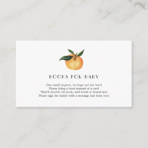 Cartão de inserção para bebês