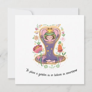 Cartão de inspiração para o dia da mãe