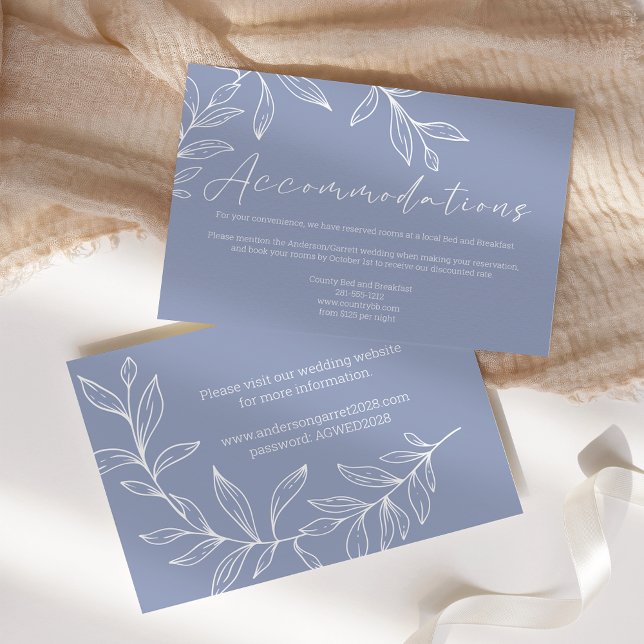 Cartão de Invólucro de Flores Periwinkle (Criador carregado)