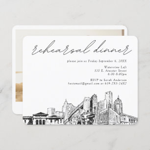 Cartão de Invólucro de Janto de Ensaio Detroit