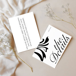 Cartão de Invólucro do Site de Caligrafia Elegante