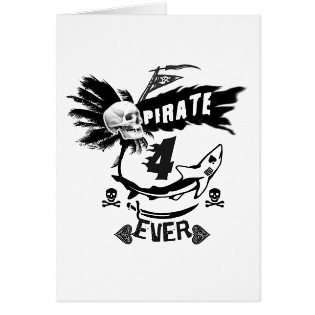 Cartão de Jake do pirata (Frente)