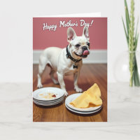 Cartão de Jantar Canino no Dia das Mães