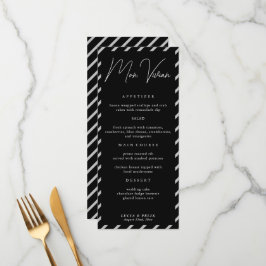 Cartão de Janto de Casamento de Carteira de Cartei
