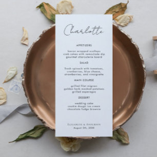 Cartão de Janto de Casamento de Carteira de Local 
