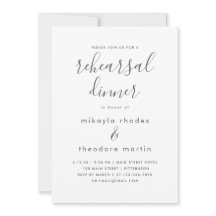 Cartão de Janto de ensaio de casamento de Rosas ro