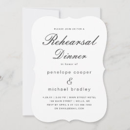 Cartão de Janto de Ensaio de Casamento Floral de W