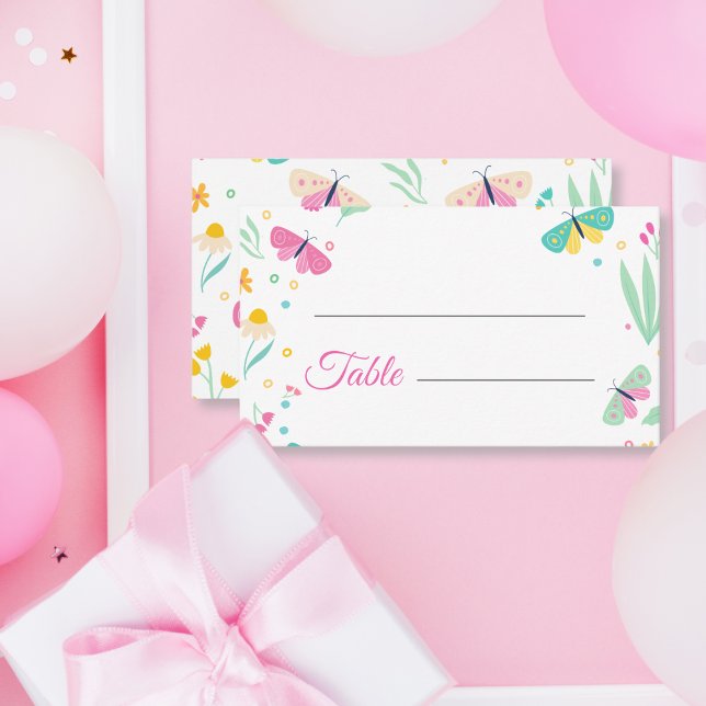 Cartão de Jardim da Garden Girl do Pastel Branco (Criador carregado)