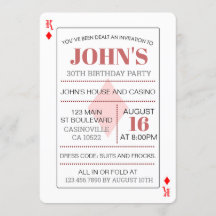 Cartão de Jogada do Rei dos Diamantes Casino Poker