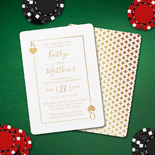 Cartão de Jogada Monograma 50º Aniversário de Casa