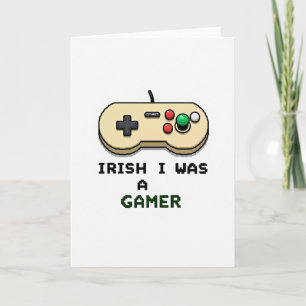 Cartão de Jogador Irlandês Eu Era
