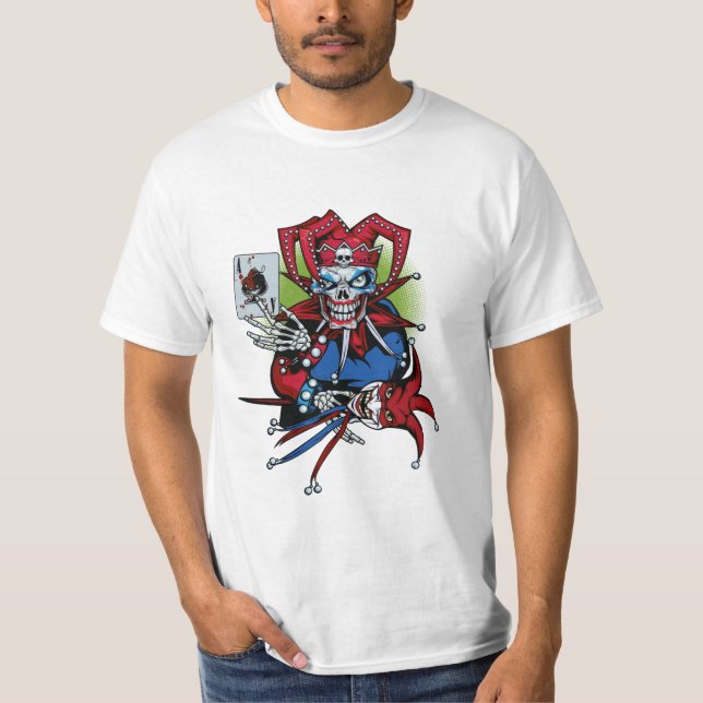 Cartão de jogar, Joker T-Shirt (Frente)