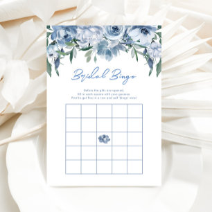 Cartão de Jogo Azul Bridal Floral