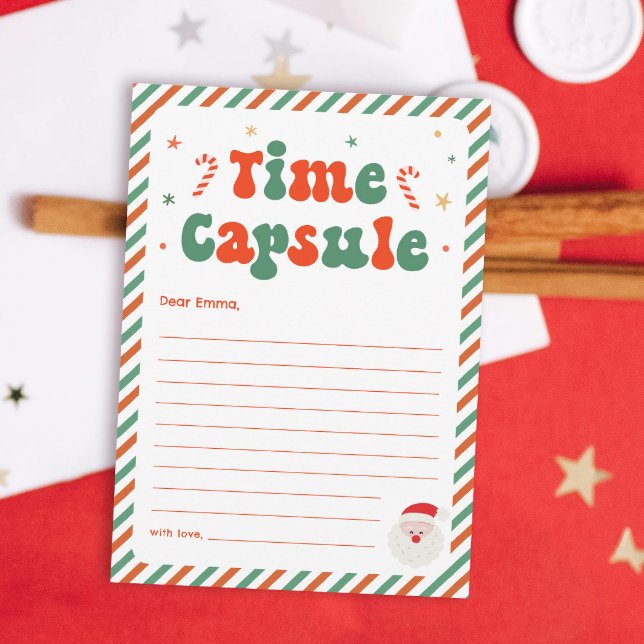 Cartão de Jogo Cápsula do Tempo de Natal (Criador carregado)