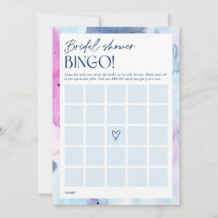 Cartão de Jogo de Atividade de Bingo de Presente d