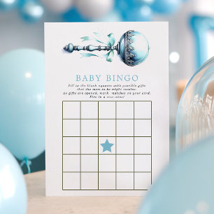Cartão de Jogo de Bingo de Chácara de Bebê Menino