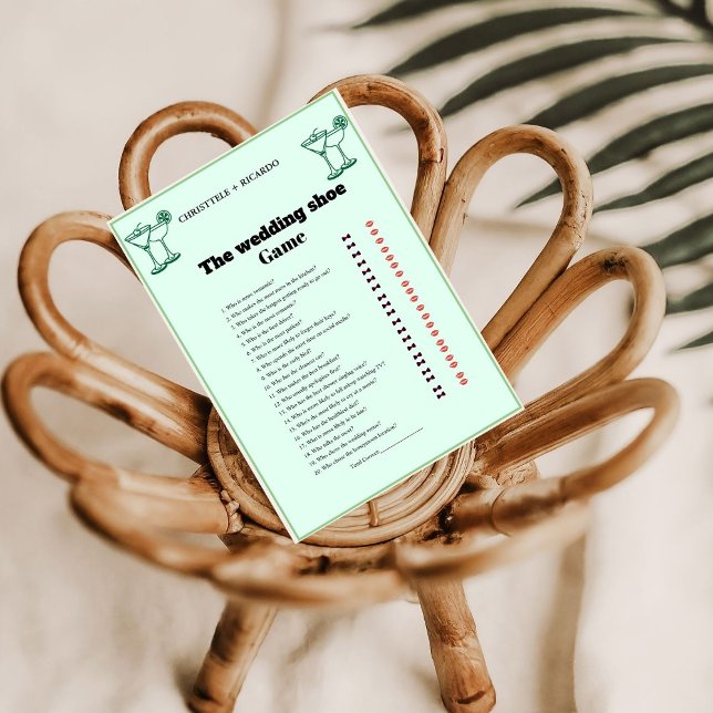 Cartão de Jogo de Calçado de Margs & Matrimony (Criador carregado)