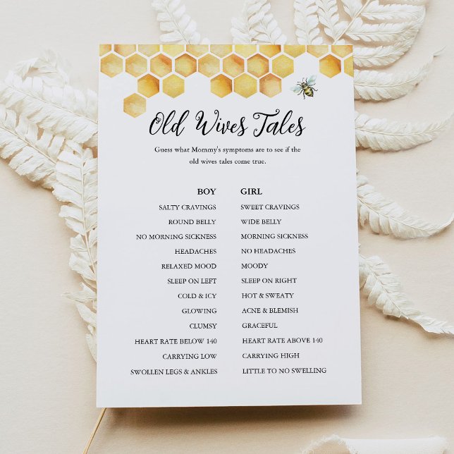 Cartão de Jogo de Chá de fraldas de Esposas Velhas (Criador carregado)