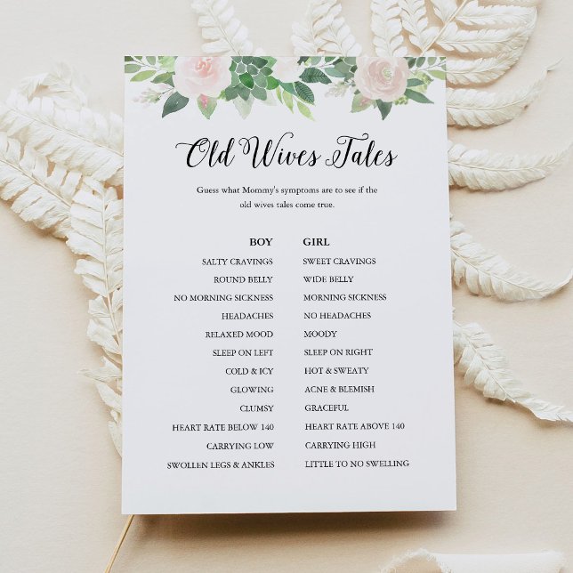 Cartão de Jogo de Chá de fraldas para Histórias Ve (Criador carregado)