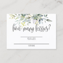 Cartão de Jogo de Chá de panela Verde