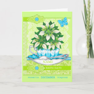 Cartão de Jogo de Dezembro de Nascimento e Gem