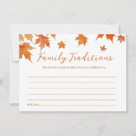 Cartão de Jogo de Tradição da Família de Chás de f