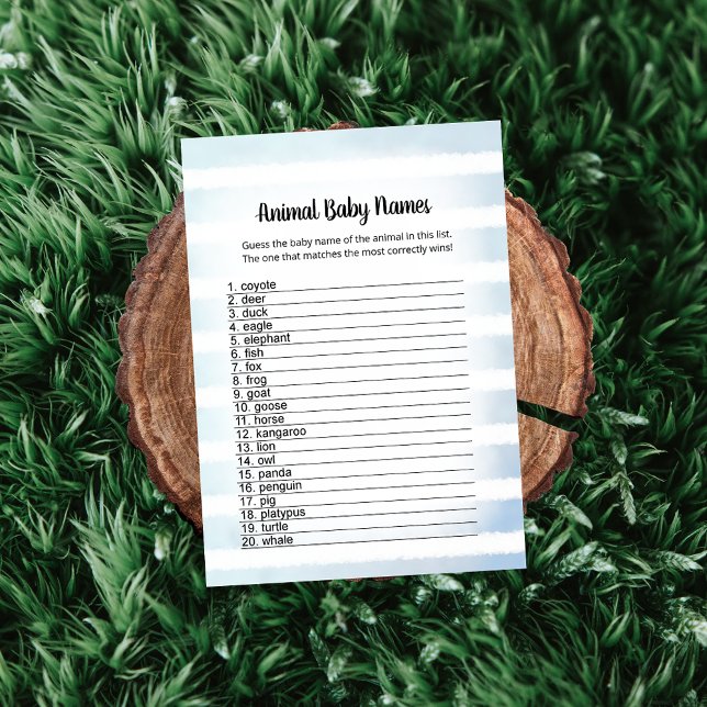 Cartão de Jogo para Bebês Azul-Coelho (Criador carregado)