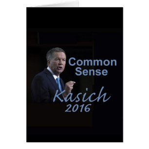 Cartão de John KASICH 2016