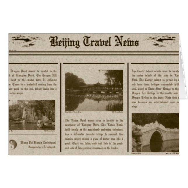 Cartão de jornal (Frente Horizontal)