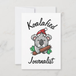 Cartão de Jornalista Koalafied