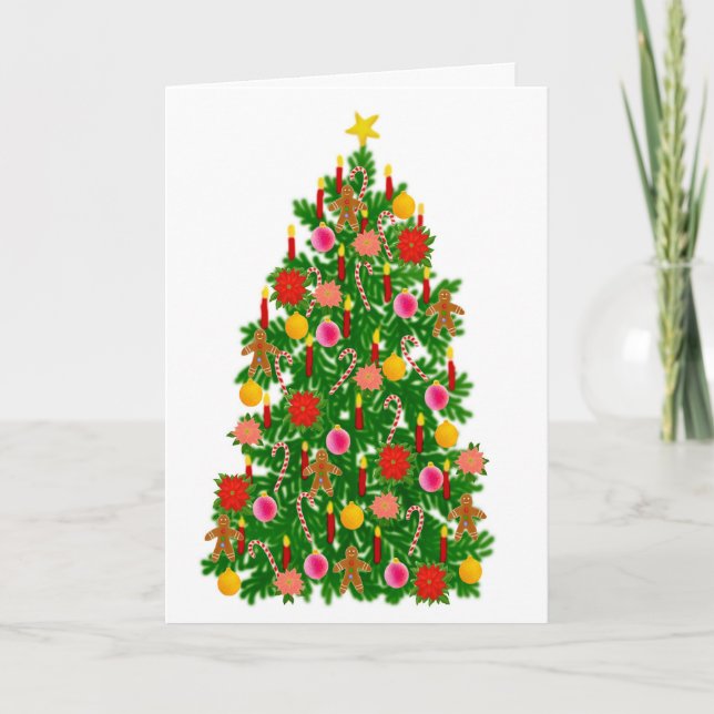 Cartão de Joyeux Noel (Frente)