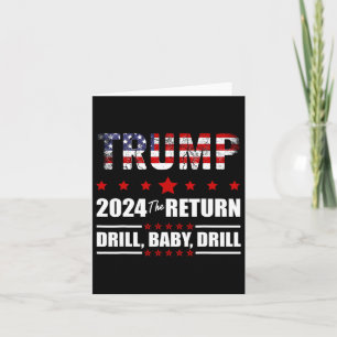 Cartão De Julho Trump 2024 Drill Ba